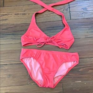 J. Crew pink bikini swimsuit 👙 small